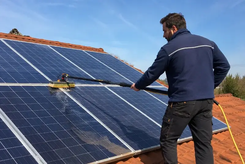 Nettoyage et entretien de panneaux solaires à Matzenheim